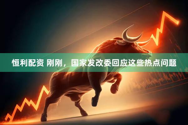 恒利配资 刚刚，国家发改委回应这些热点问题