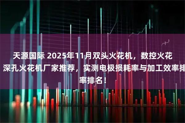 天源国际 2025年11月双头火花机,数控火花机,深孔火花机厂家推荐,实测电极损耗率与加工效率排名!